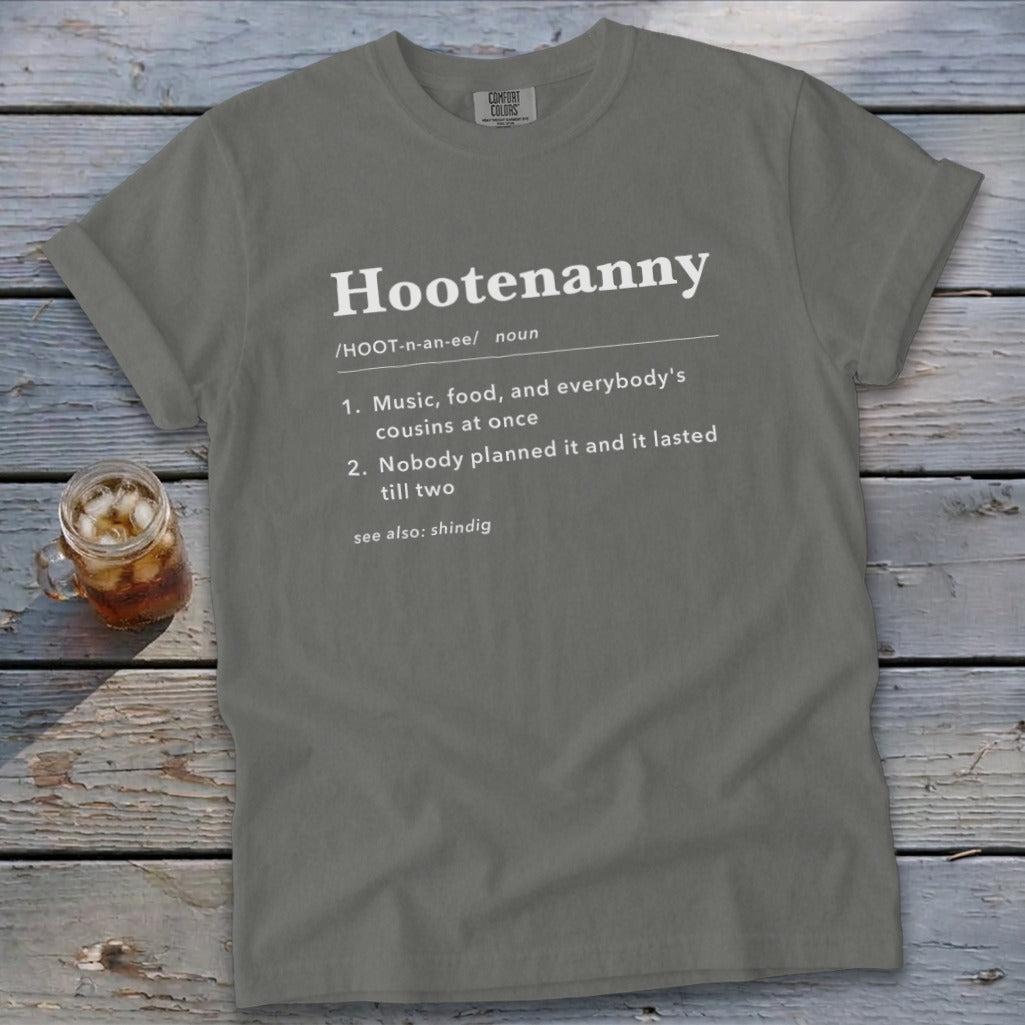 Hootenanny Definition Signature Tee