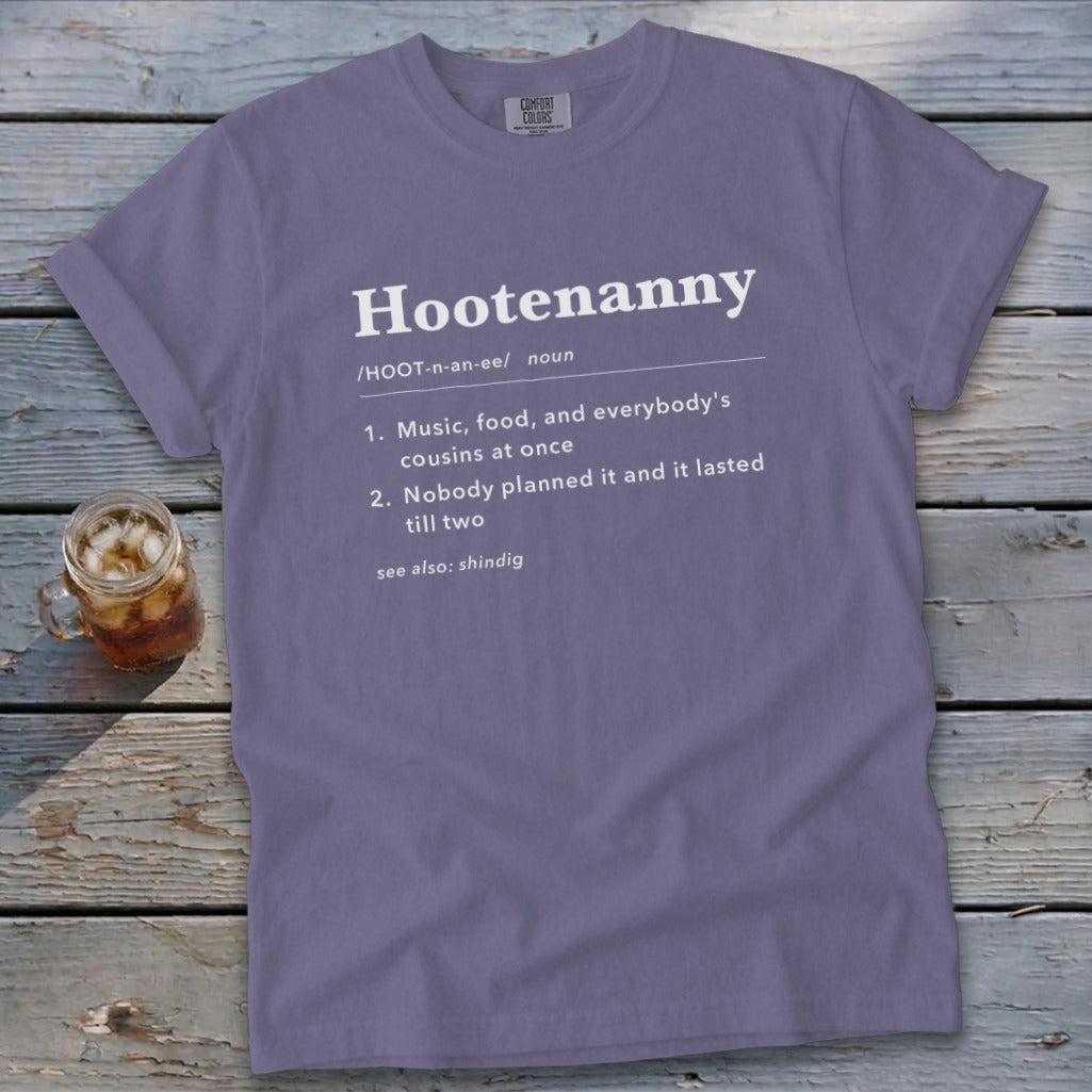 Hootenanny Definition Signature Tee