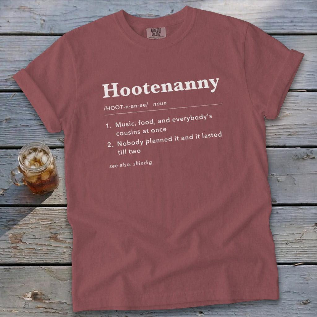 Hootenanny Definition Signature Tee