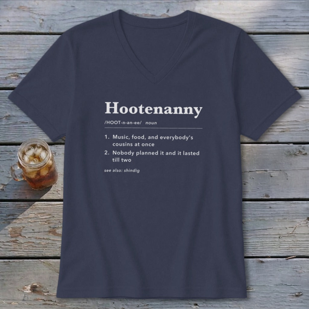 Hootenanny Definition V-neck