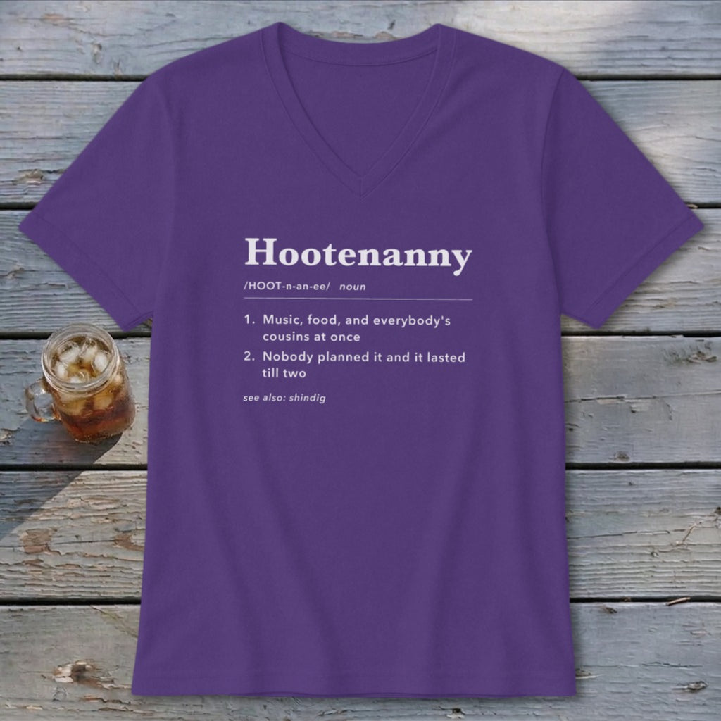 Hootenanny Definition V-neck