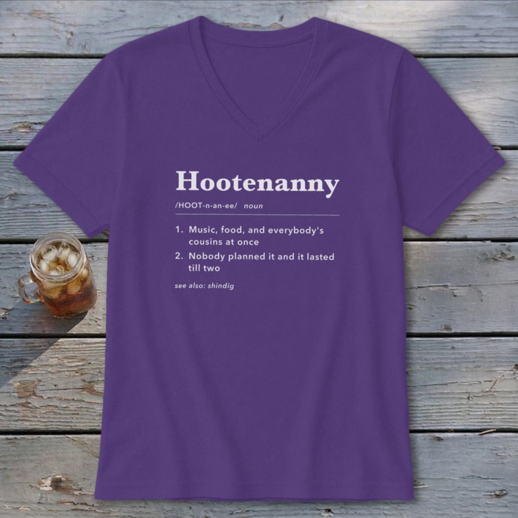 Hootenanny Definition V-neck