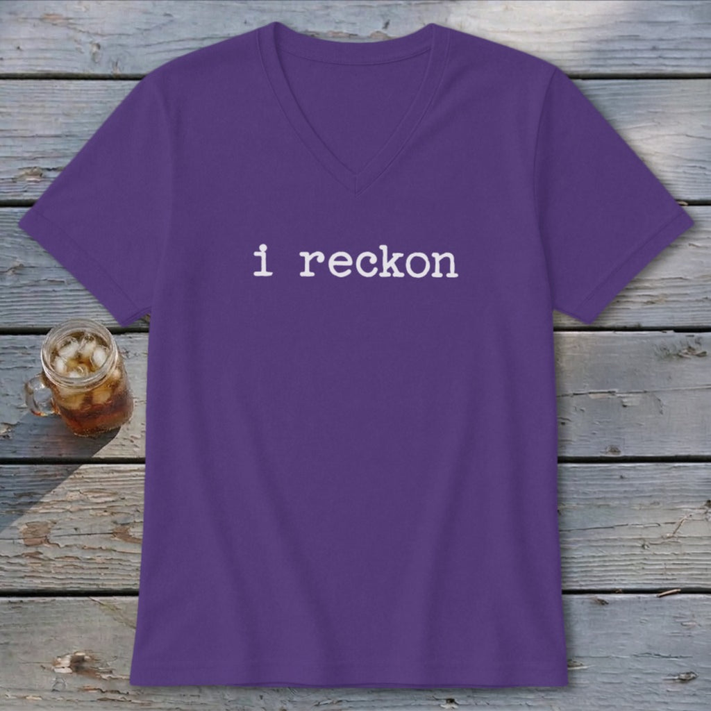 I Reckon V-neck