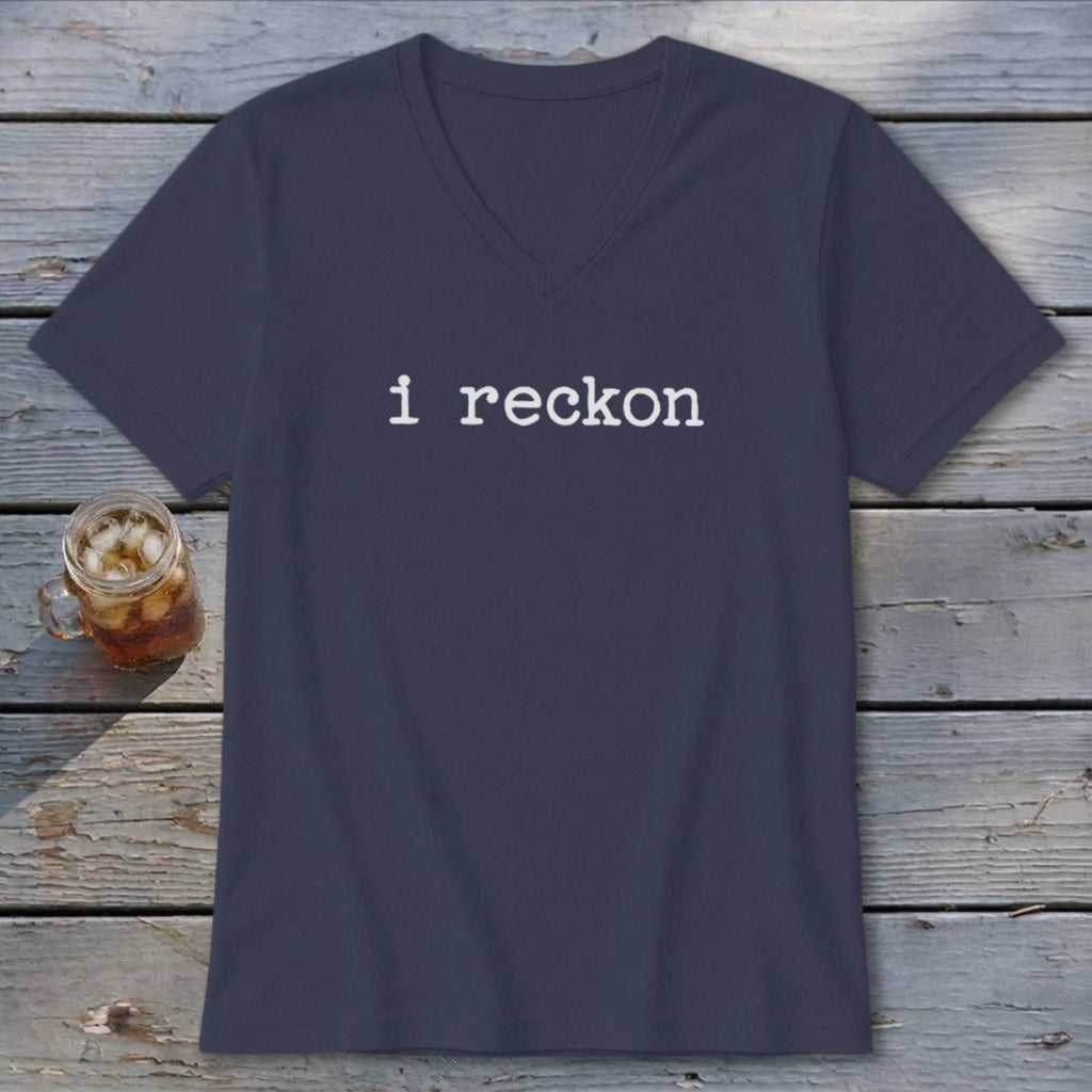 I Reckon V-neck