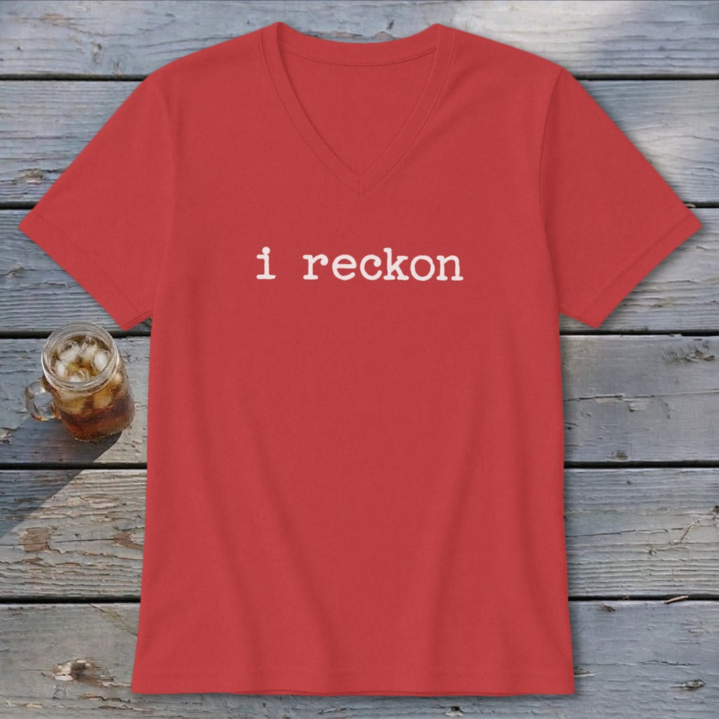I Reckon V-neck