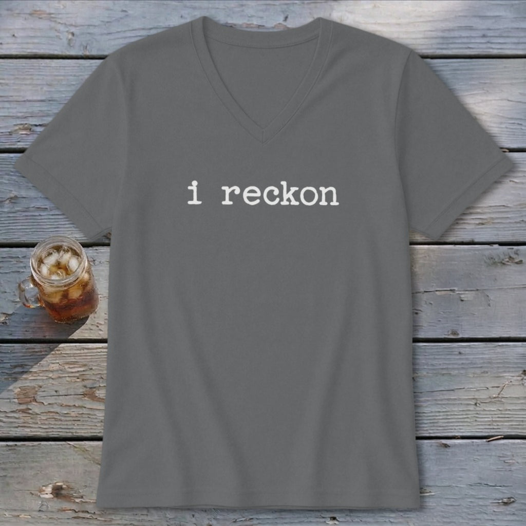 I Reckon V-neck