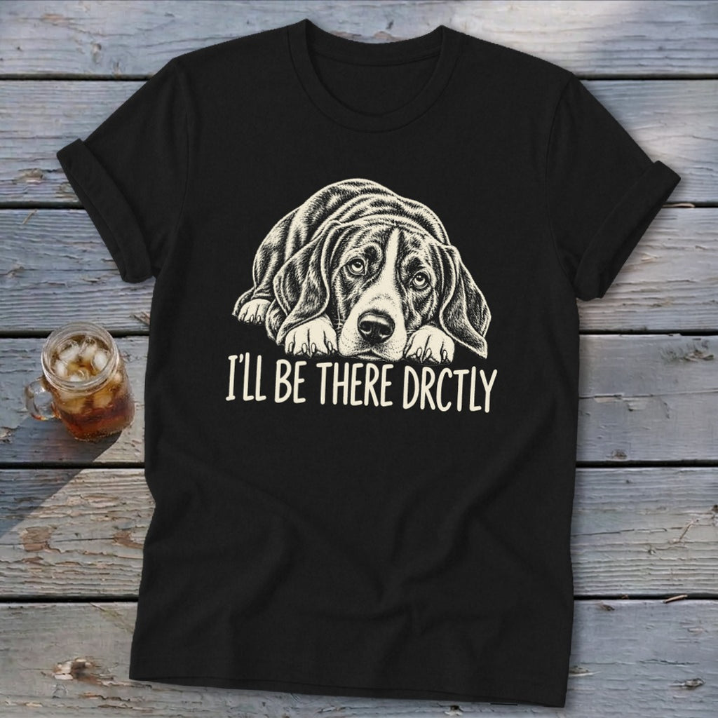 I'll Be There Drctly Hound Softstyle Tee