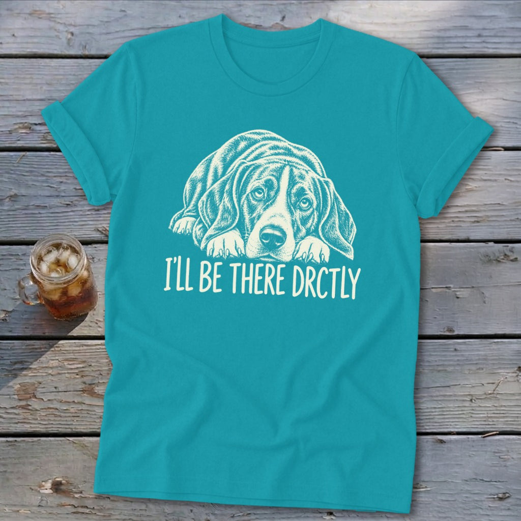 I'll Be There Drctly Hound Softstyle Tee