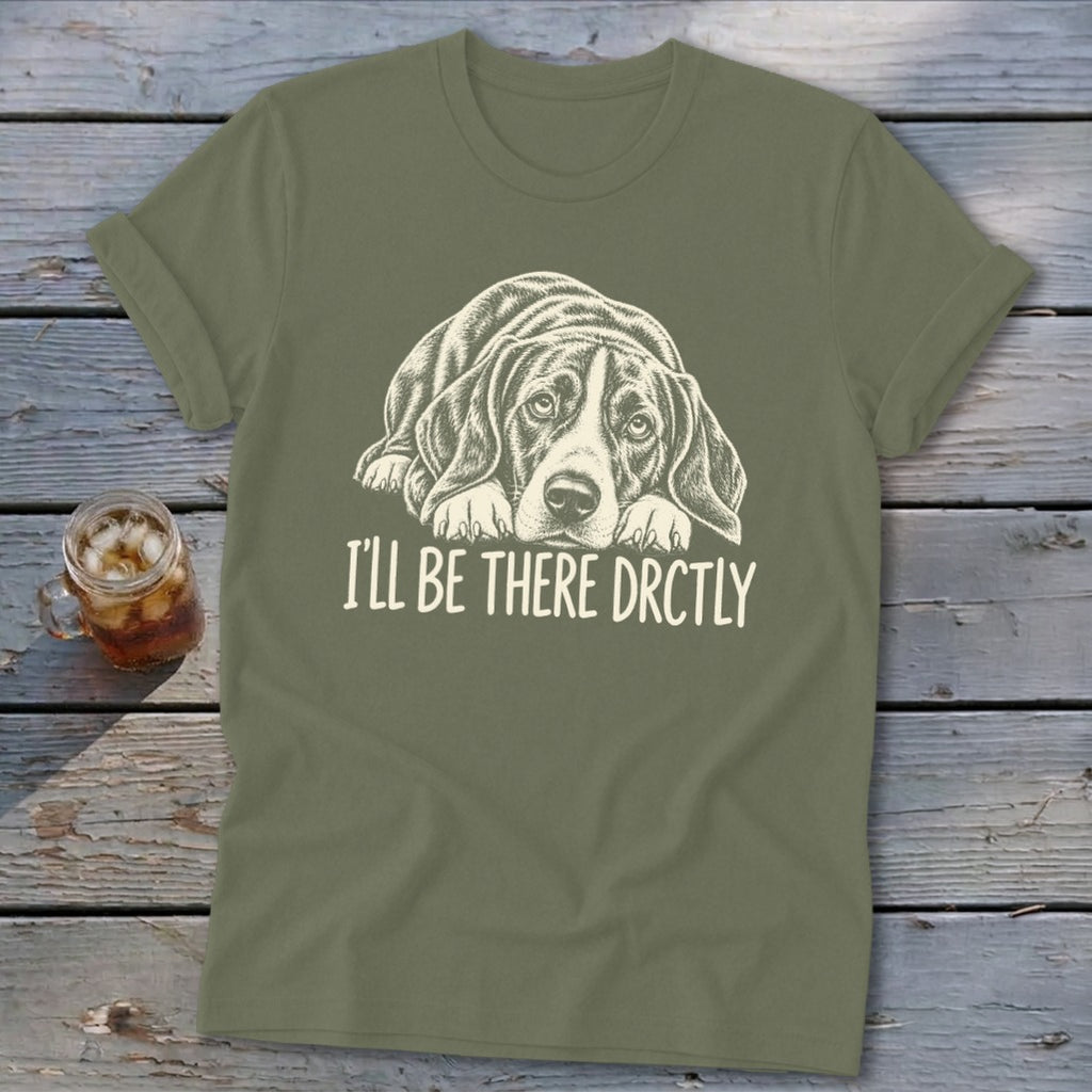 I'll Be There Drctly Hound Softstyle Tee