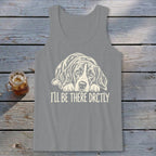 I'll Be There Drctly Hound Tank Top