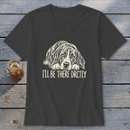 I'll Be There Drctly Hound V-neck