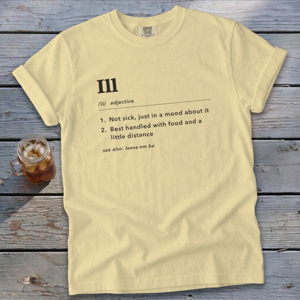 Ill Definition Signature Tee