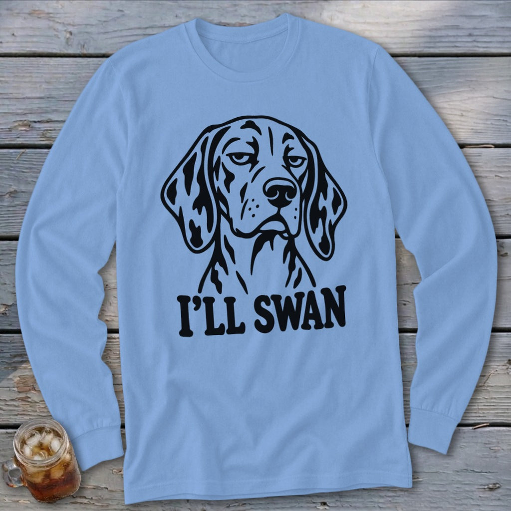 I'll Swan Hound Long Sleeve Tee