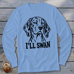 I'll Swan Hound Long Sleeve Tee
