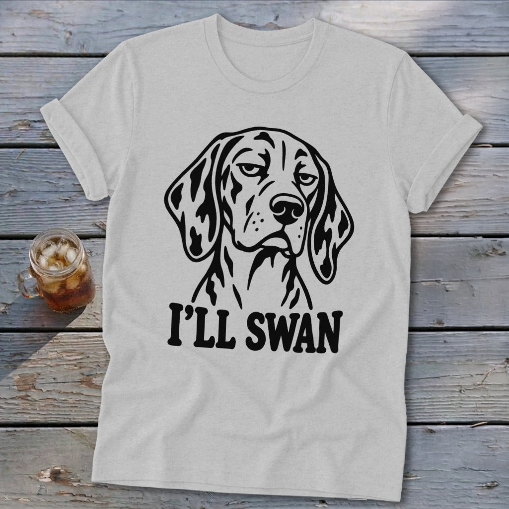 I'll Swan Hound Softstyle Tee