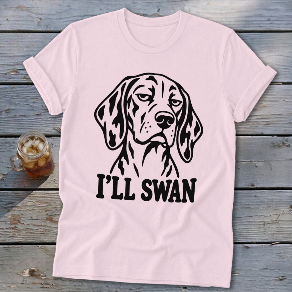 I'll Swan Hound Softstyle Tee
