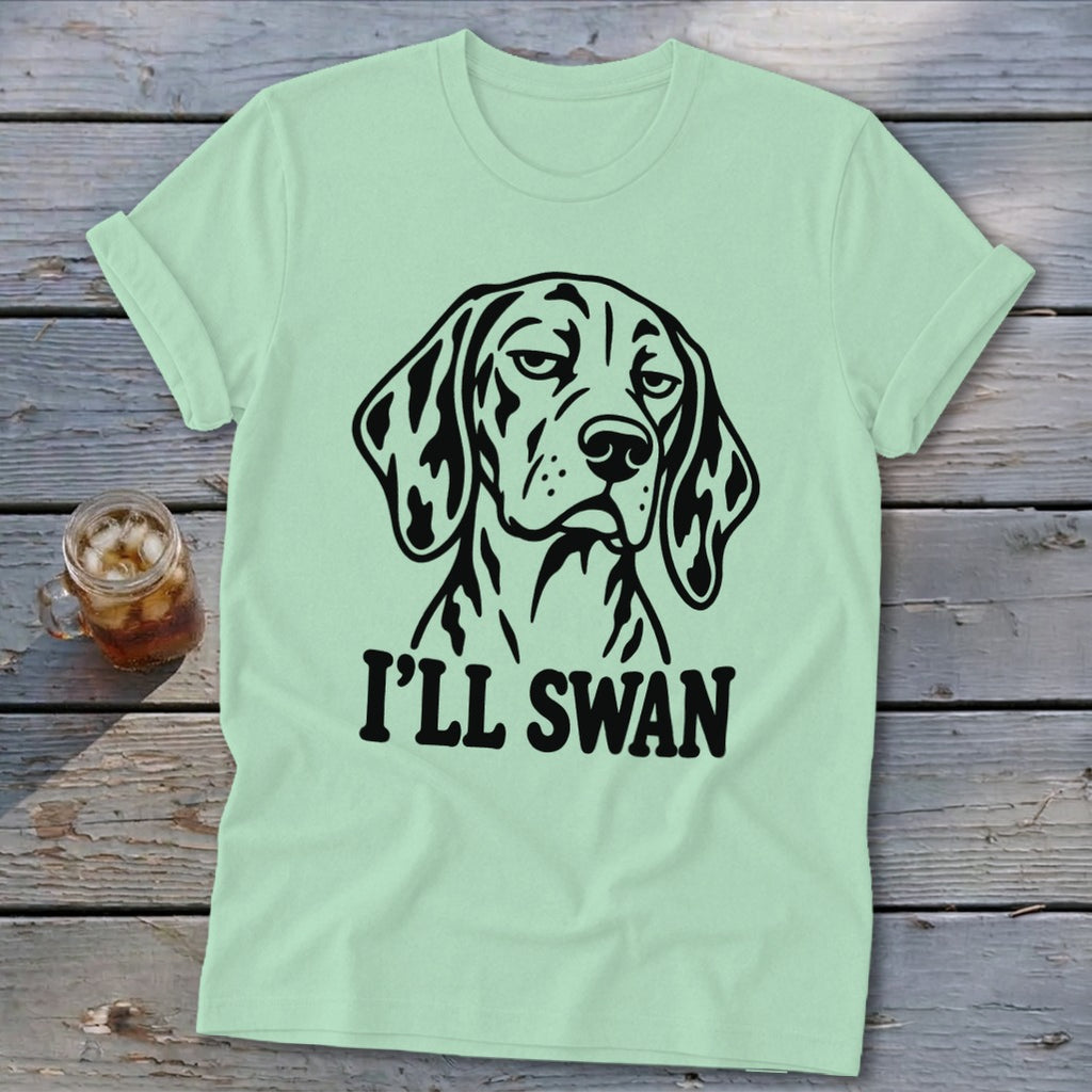 I'll Swan Hound Softstyle Tee