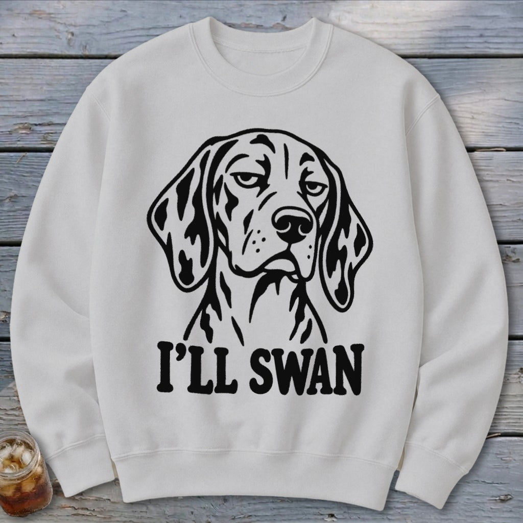 I'll Swan Hound Sweatshirt