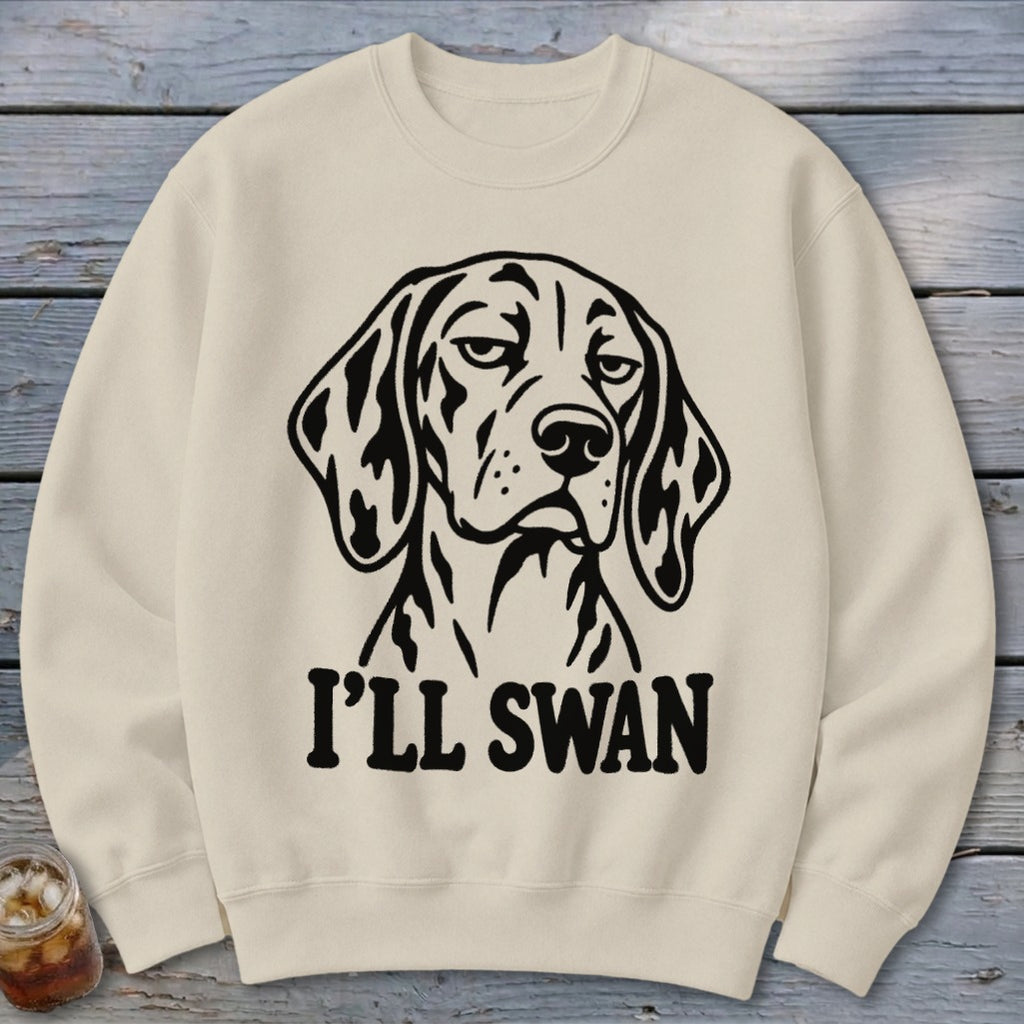I'll Swan Hound Sweatshirt
