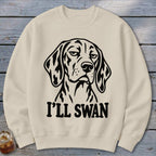 I'll Swan Hound Sweatshirt