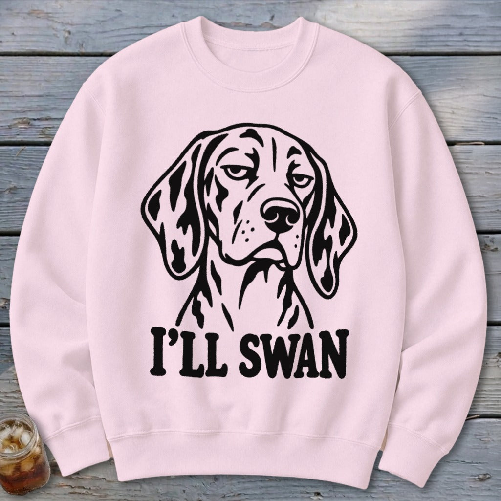 I'll Swan Hound Sweatshirt