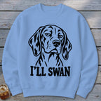 I'll Swan Hound Sweatshirt