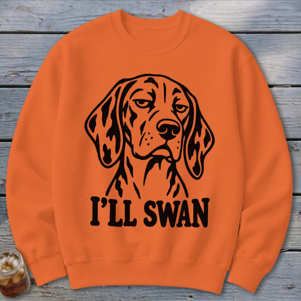 I'll Swan Hound Sweatshirt