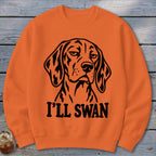 I'll Swan Hound Sweatshirt