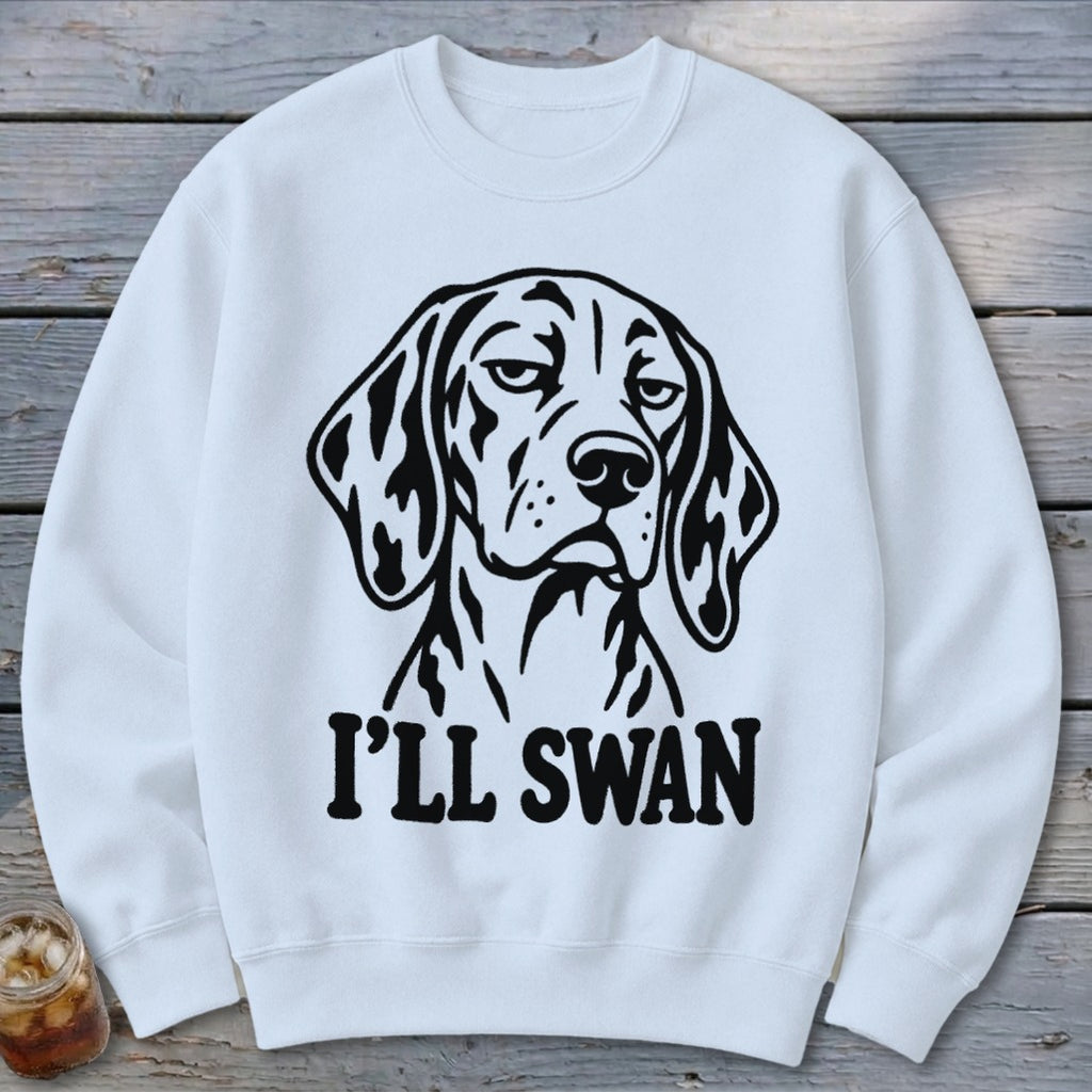 I'll Swan Hound Sweatshirt
