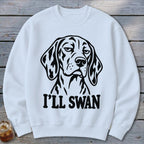 I'll Swan Hound Sweatshirt