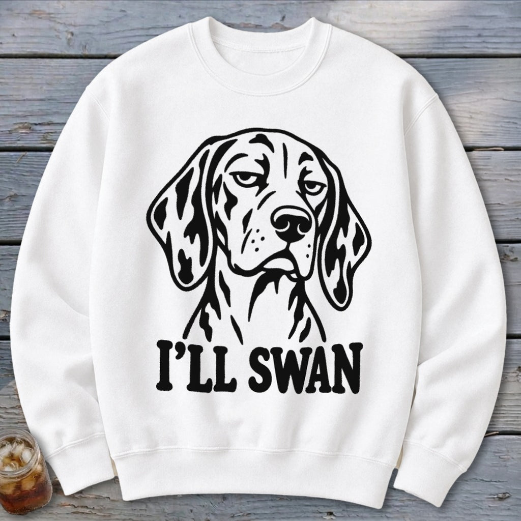 I'll Swan Hound Sweatshirt