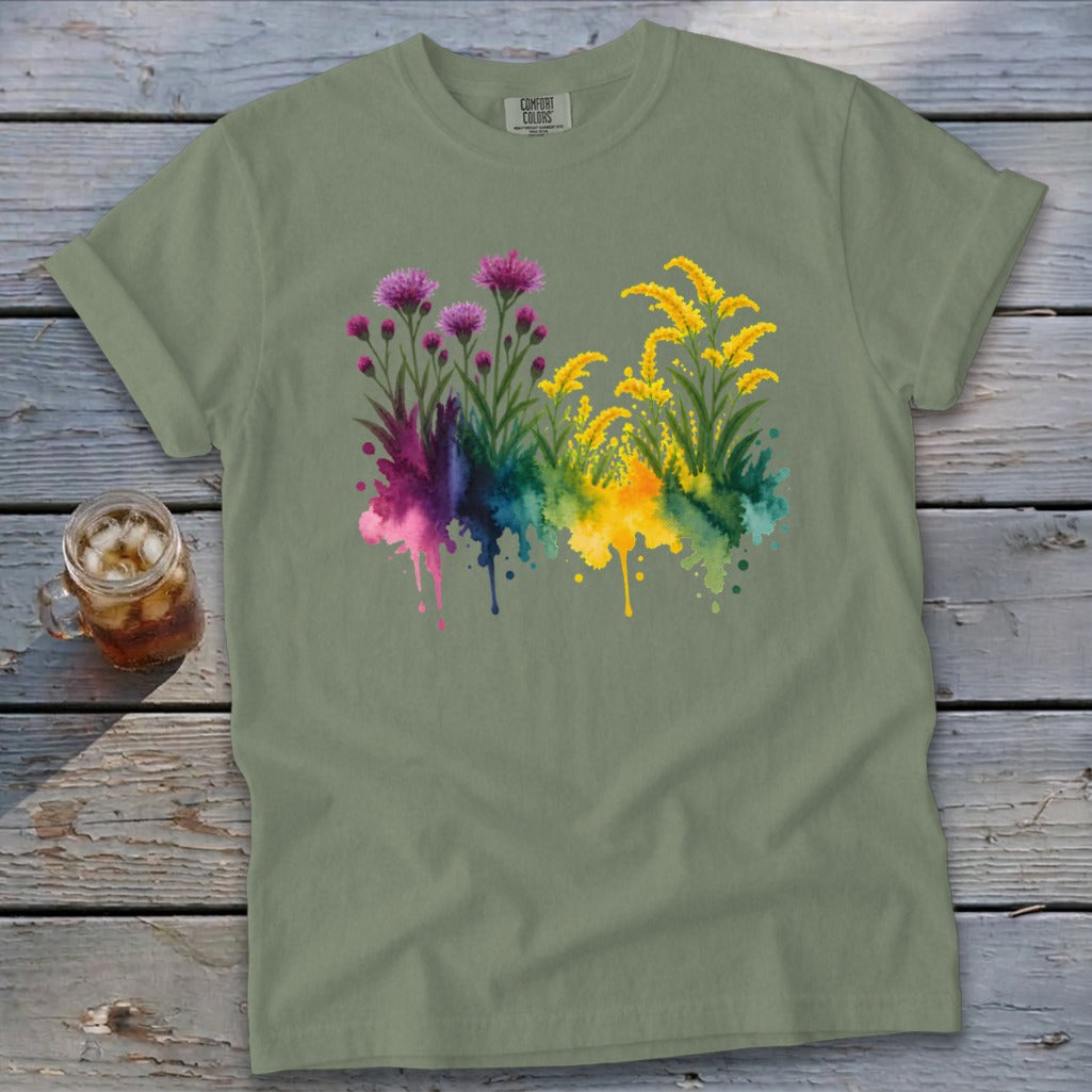 Ironweed and Goldenrod Signature Tee