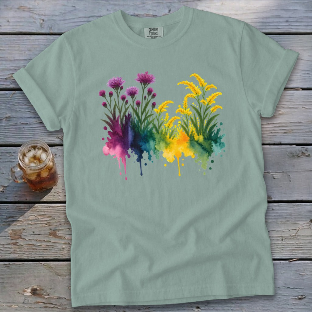 Ironweed and Goldenrod Signature Tee