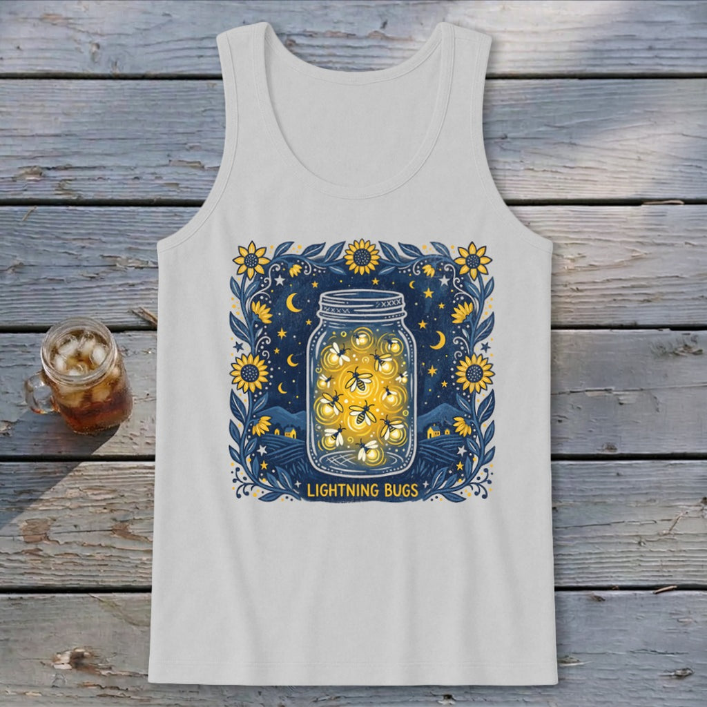 Jar of Lightning Bugs Tank Top