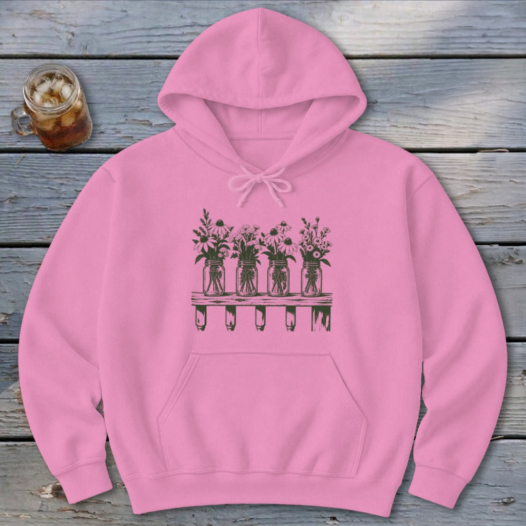 Jars On The Porch Rail Hoodie