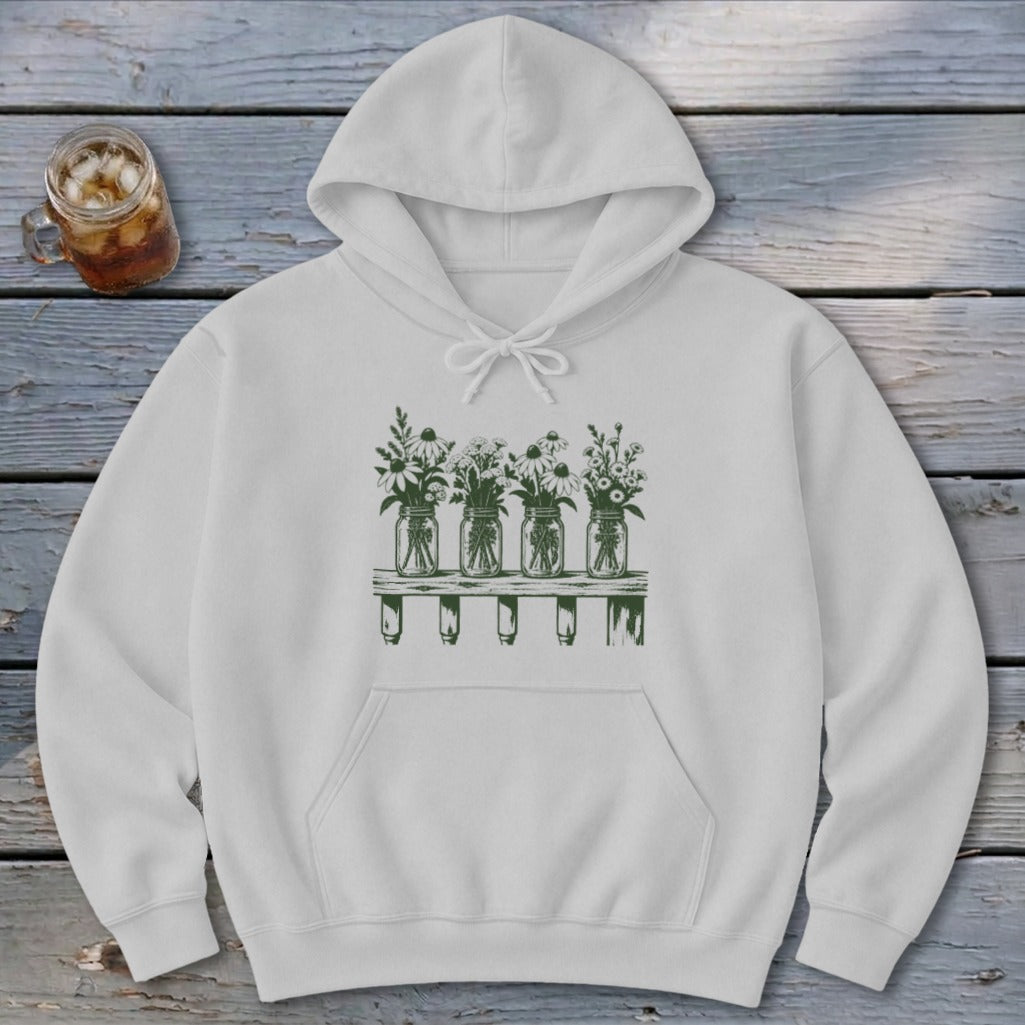 Jars On The Porch Rail Hoodie