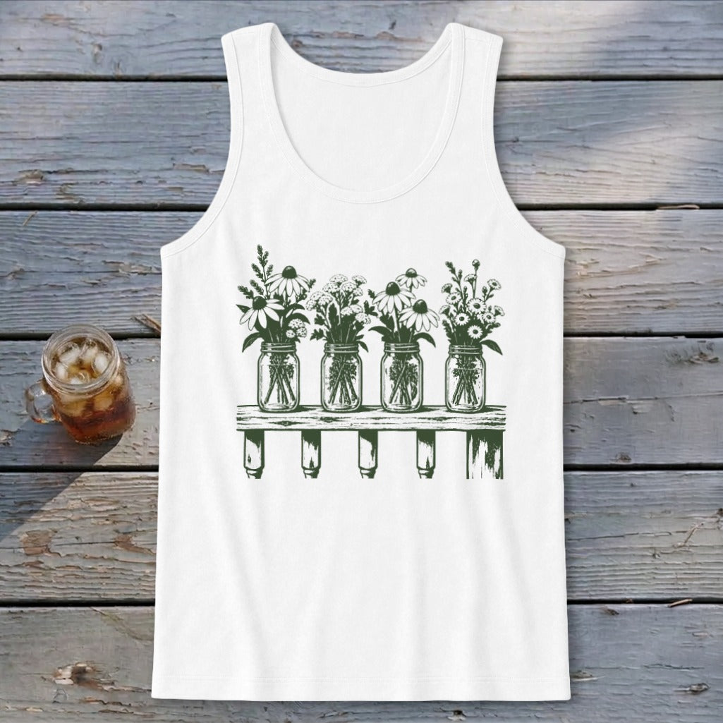 Jars On The Porch Rail Tank Top