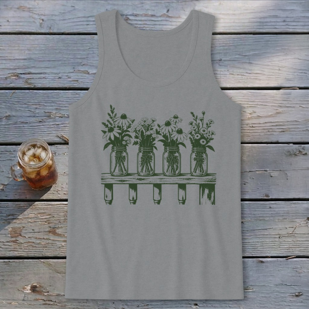 Jars On The Porch Rail Tank Top