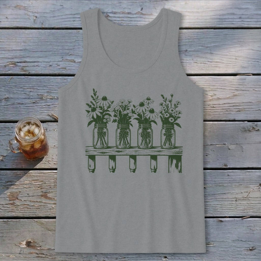 Jars On The Porch Rail Tank Top