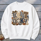 Kentucky Faux Chenille Fall Patch Sweatshirt