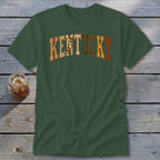 Kentucky Faux Embroidery Letters Classic Tee