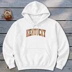 Kentucky Faux Embroidery Letters Hoodie