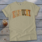 Kentucky Faux Embroidery Letters Signature Tee