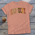 Kentucky Faux Embroidery Letters Signature Tee