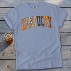 Kentucky Faux Embroidery Letters Signature Tee