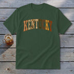 Kentucky Faux Embroidery Letters Youth Tee