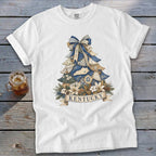 Kentucky Faux Patchwork Christmas Tree Signature Tee