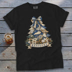 Kentucky Faux Patchwork Christmas Tree Signature Tee