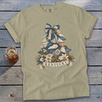 Kentucky Faux Patchwork Christmas Tree Signature Tee