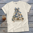 Kentucky Faux Patchwork Christmas Tree Signature Tee